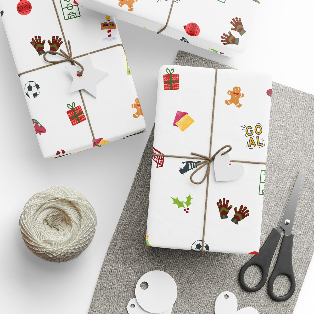 Christmas Icons Wrapping Paper
