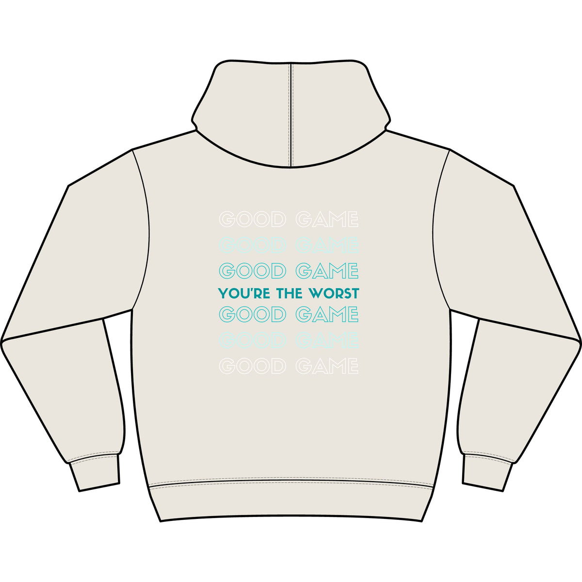 Good Game Adult Hooded Sweatshirt