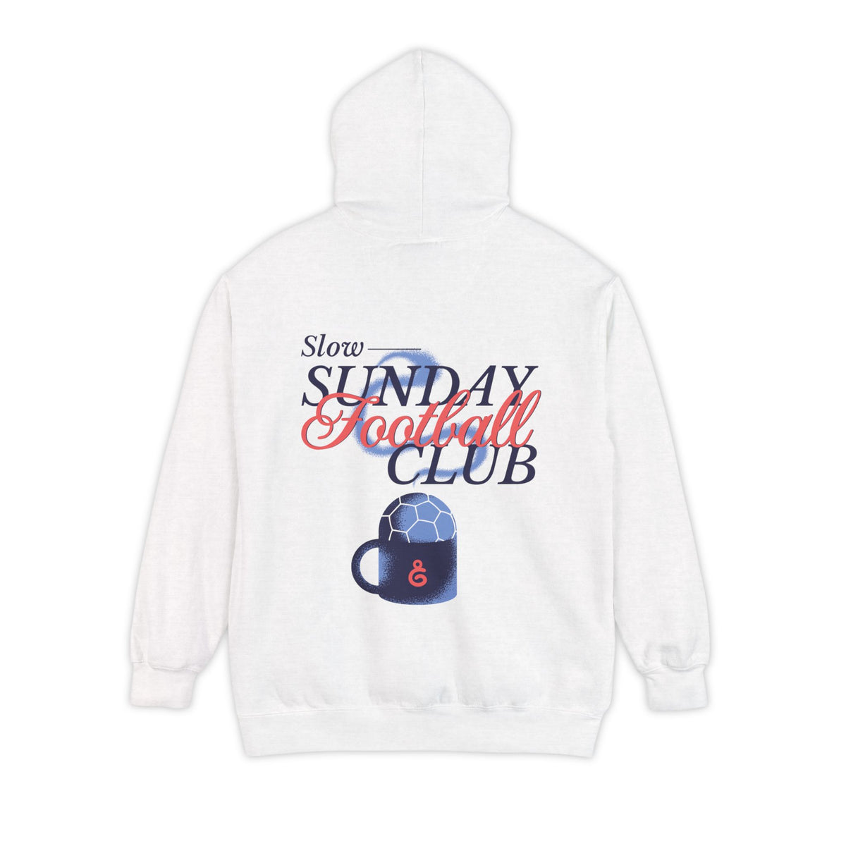 Slow Sunday Football Club Adult Hooded Sweatshirt