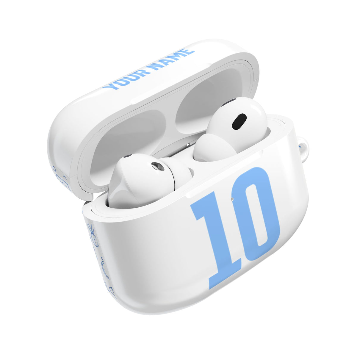 Customizable AirPod Case with Name & Jersey Number