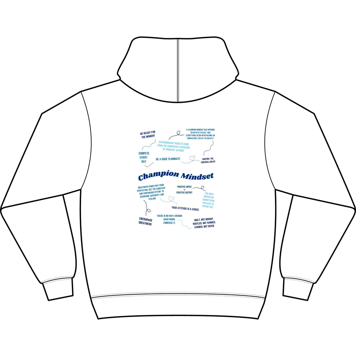 Champion Mindset Adult Hooded Sweatshirt
