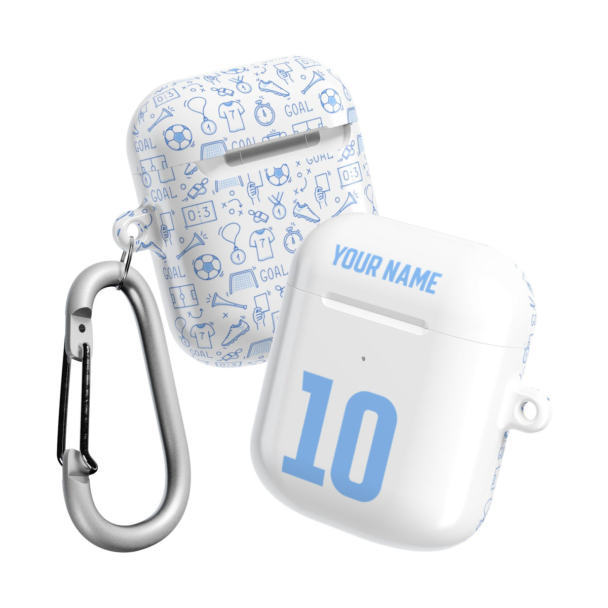 Customizable AirPod Case with Name & Jersey Number