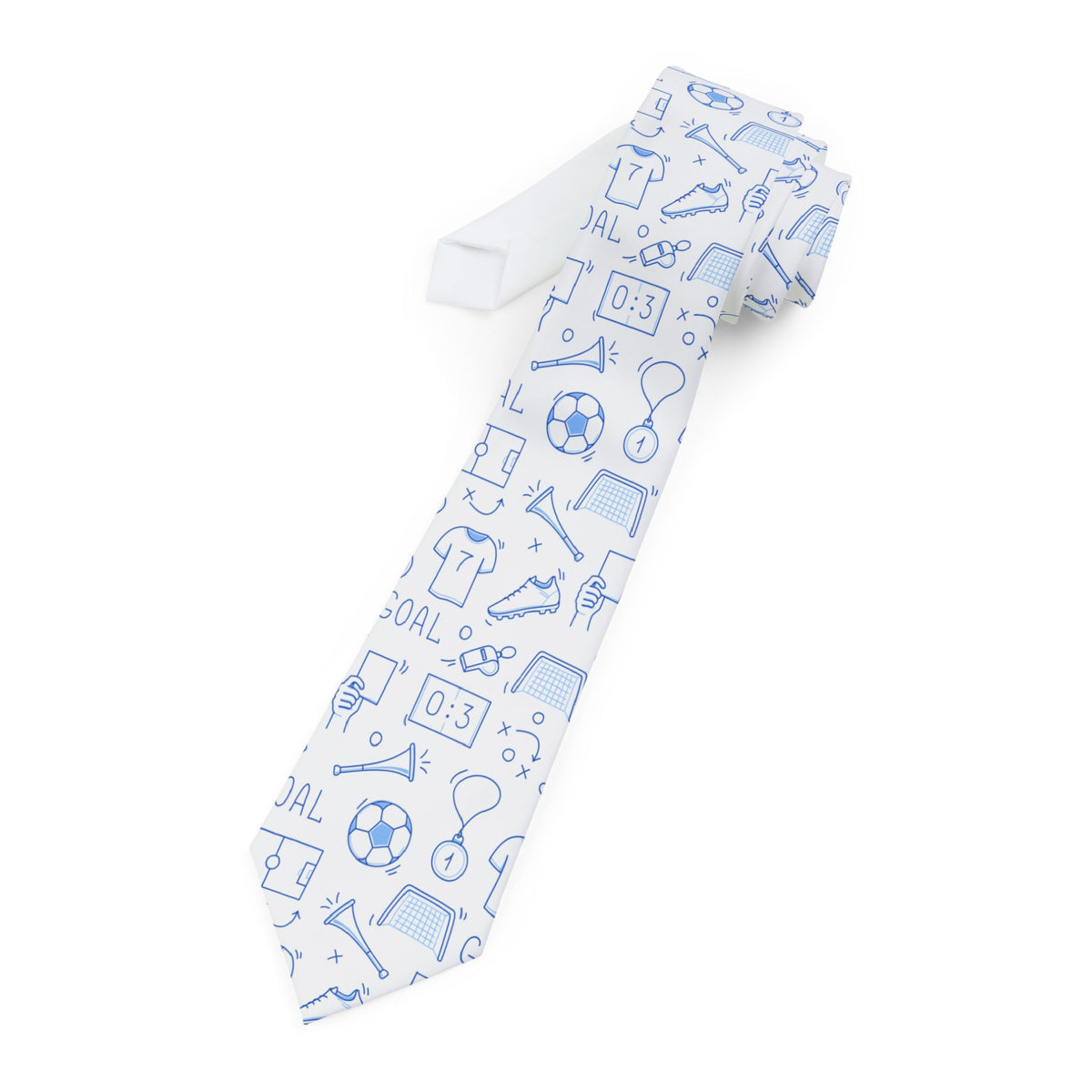 Soccer Icon Necktie for Dads and Coaches