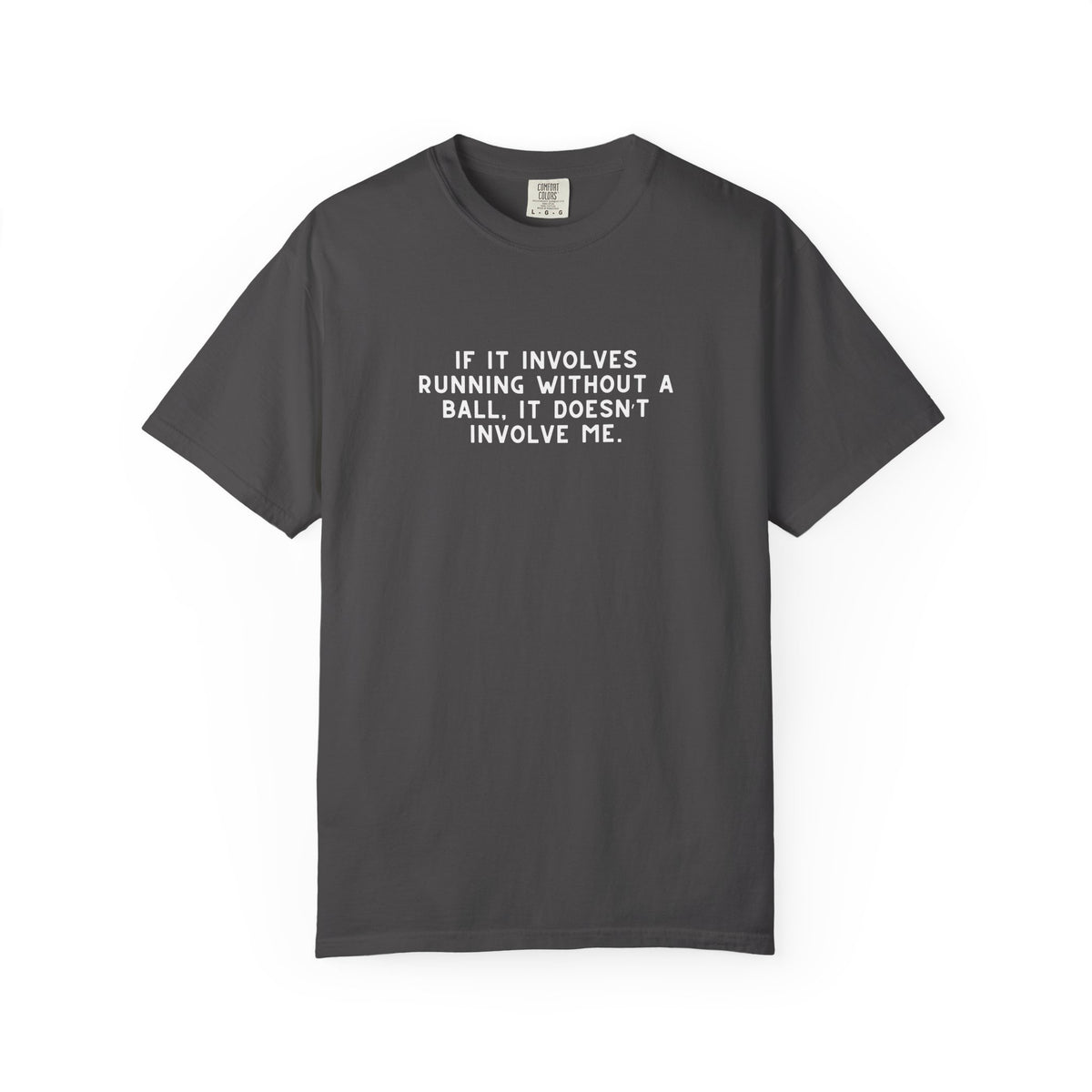 If It Involves Running Adult T-Shirt