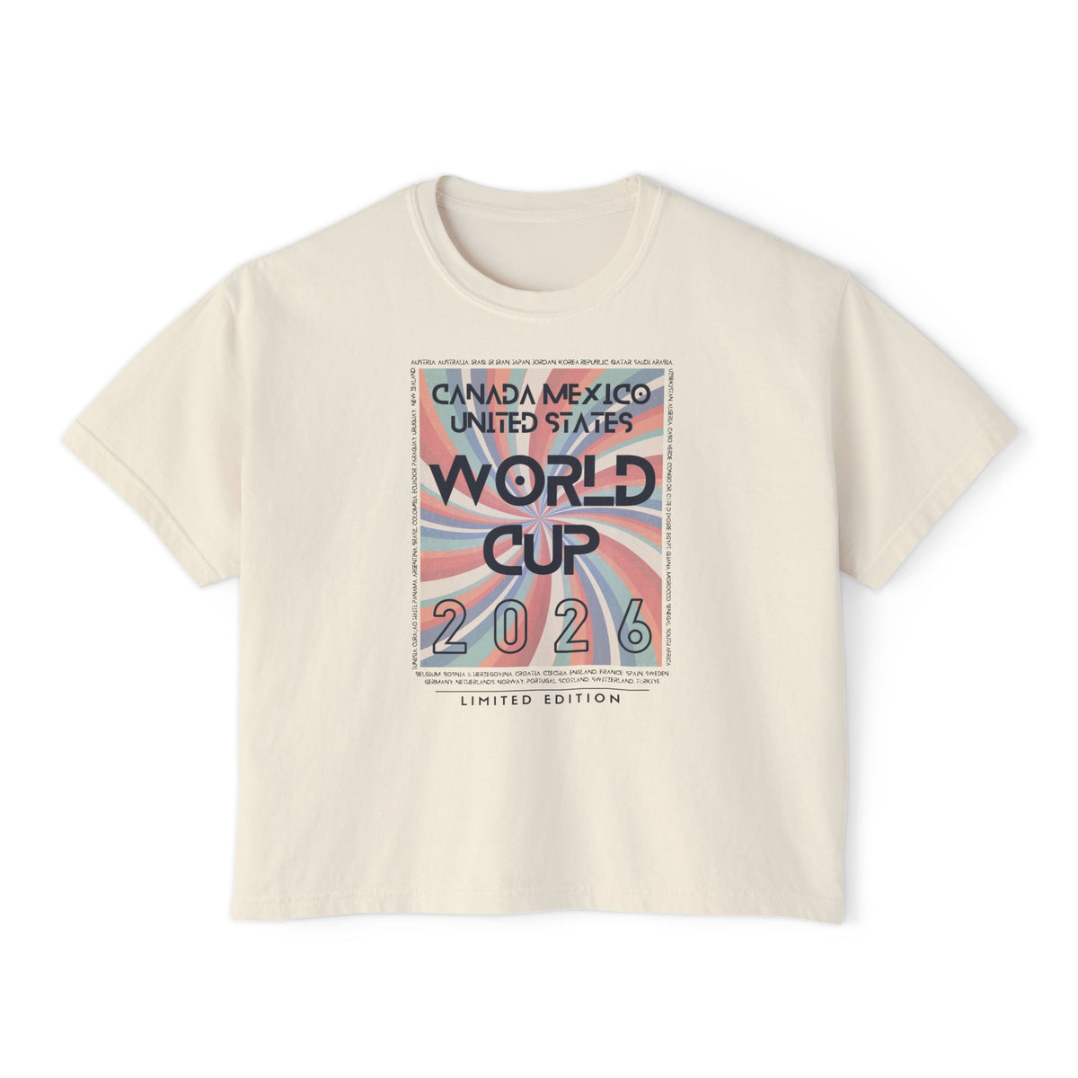 Limited Edition World Cup 2026 Women's Boxy Tee