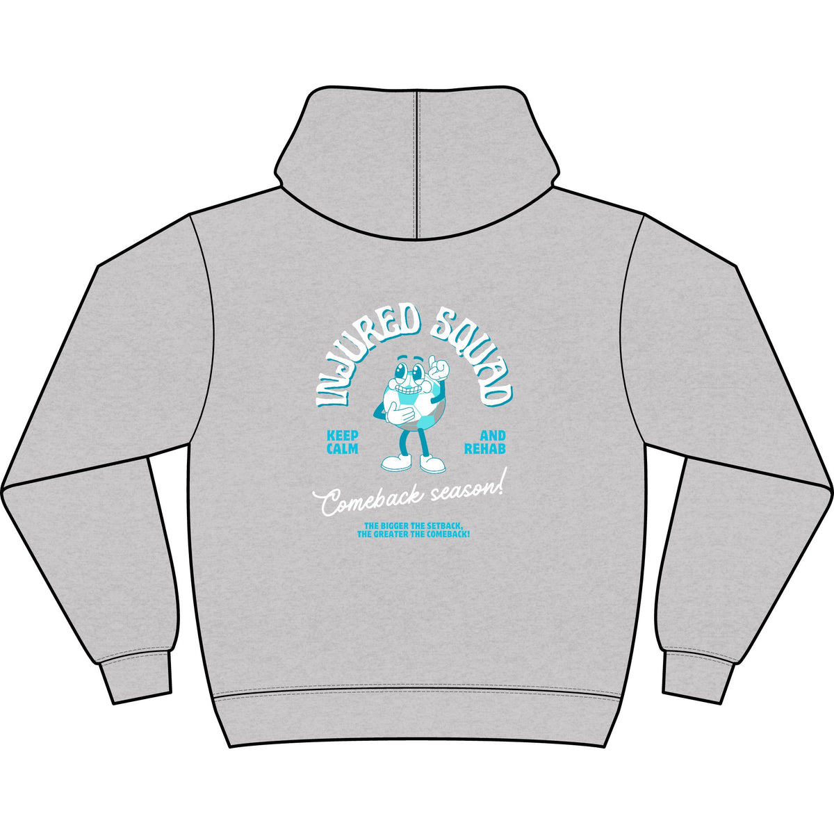 Keep Calm and Rehab Adult Hooded Sweatshirt