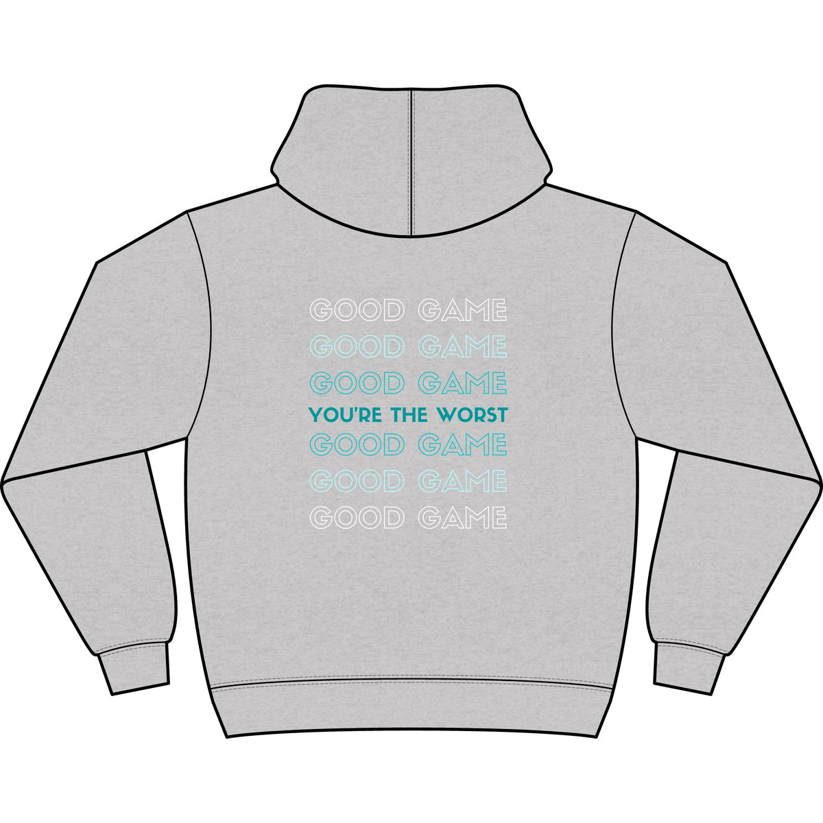 Good Game Adult Hooded Sweatshirt