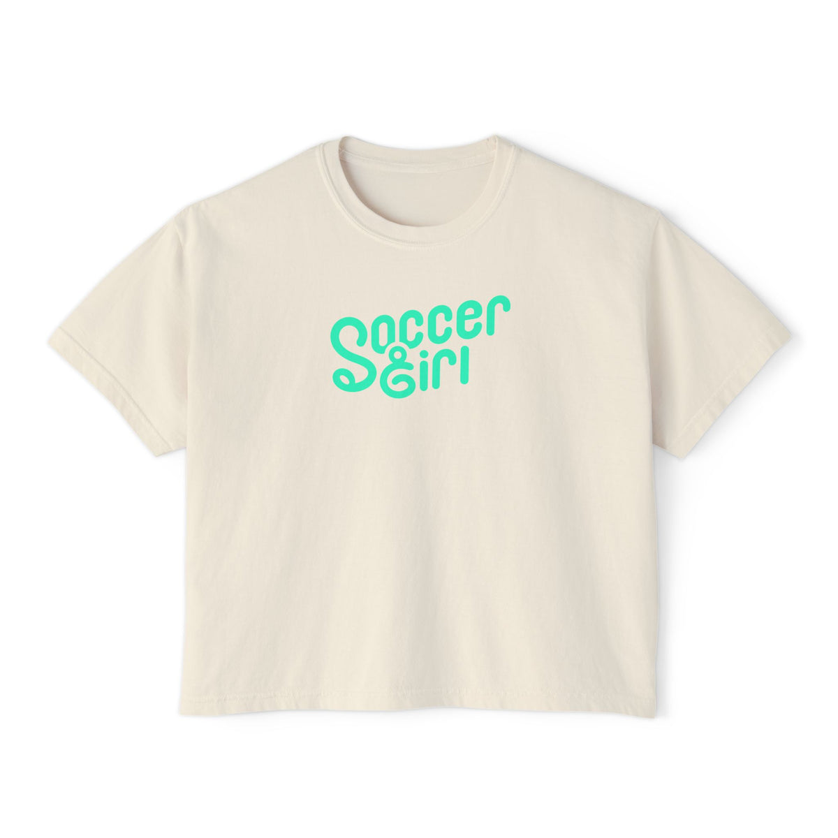 Soccer Girl Women's Boxy Tee