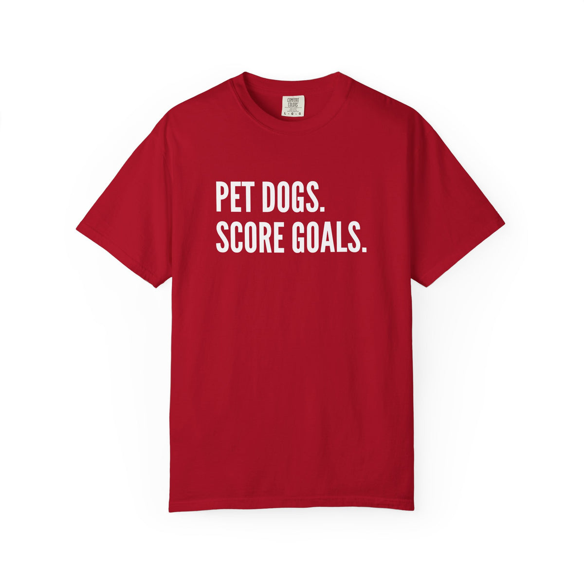 Pet Dogs, Score Goals Adult T-Shirt