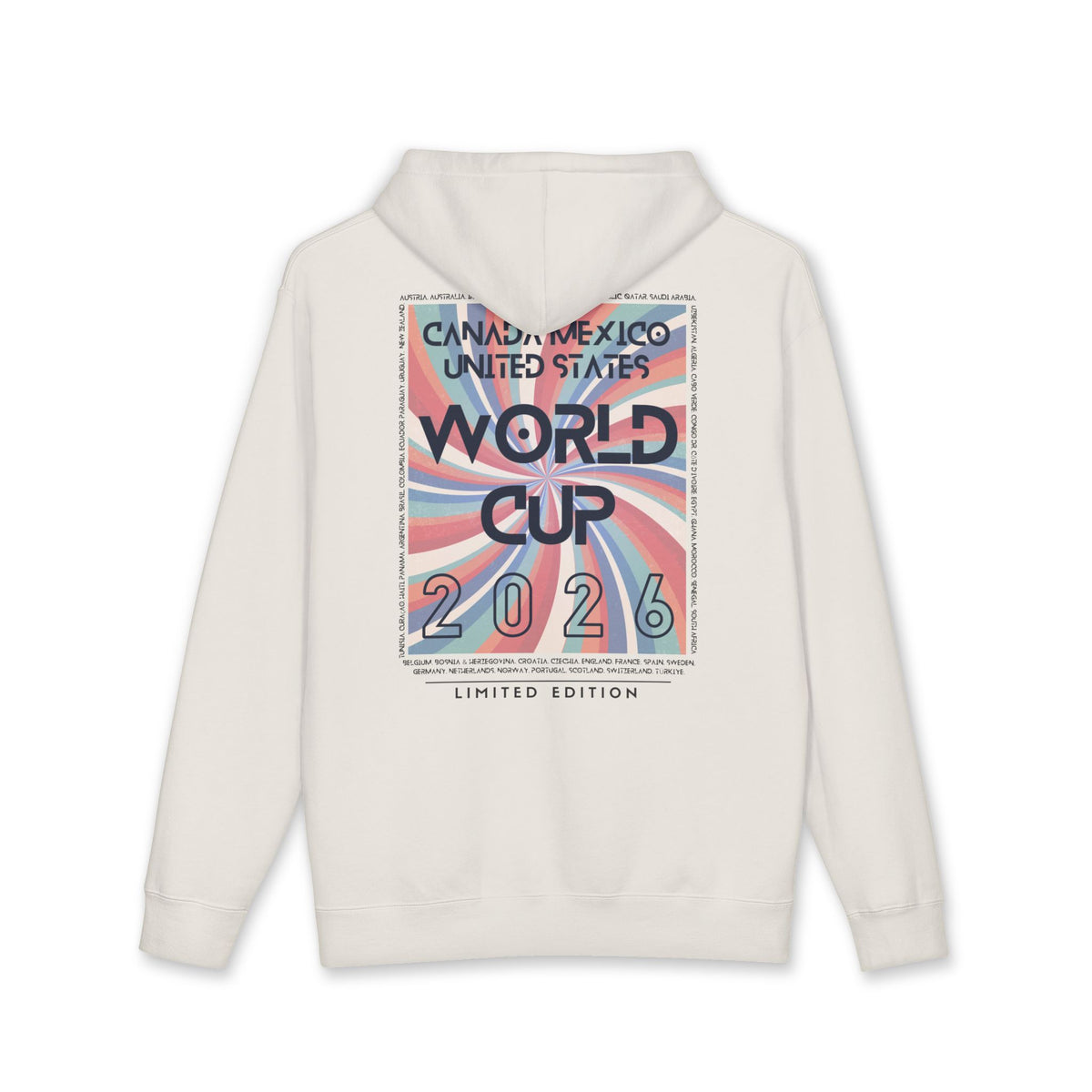 Limited Edition World Cup 2026 Hoodie Canada/Mexico/United States