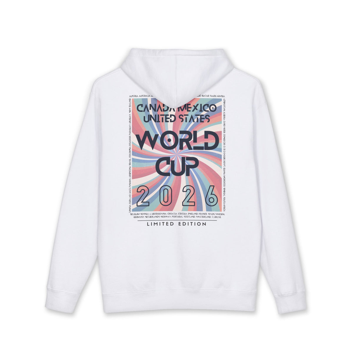 Limited Edition World Cup 2026 Hoodie Canada/Mexico/United States
