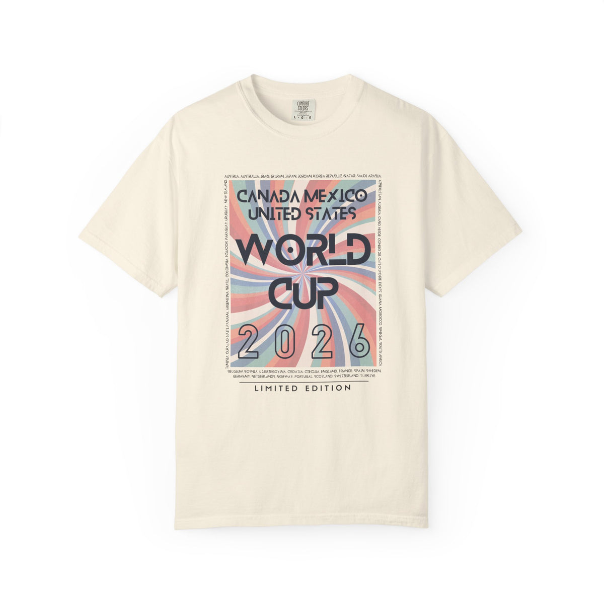 Limited Edition World Cup 2026 T‑Shirt Canada Mexico United States