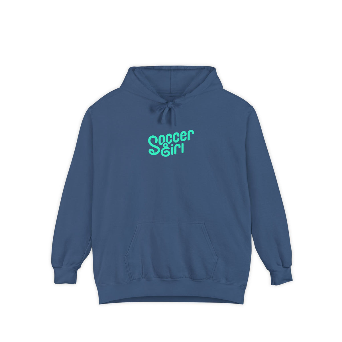 Soccer Girl Adult Hooded Sweatshirt