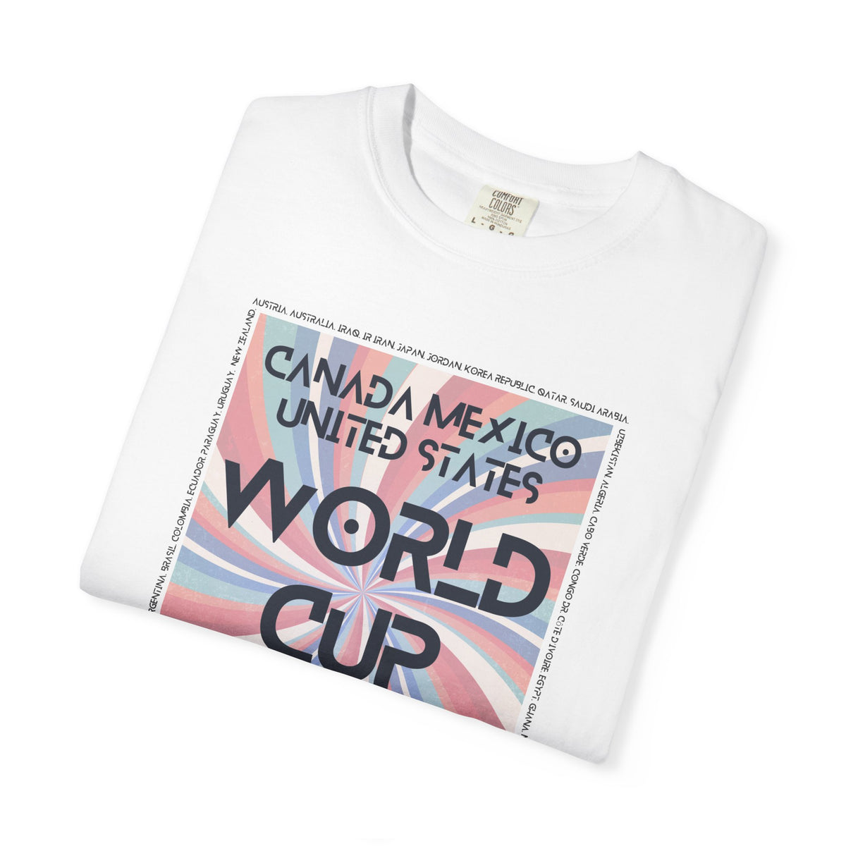 Limited Edition World Cup 2026 T‑Shirt Canada Mexico United States