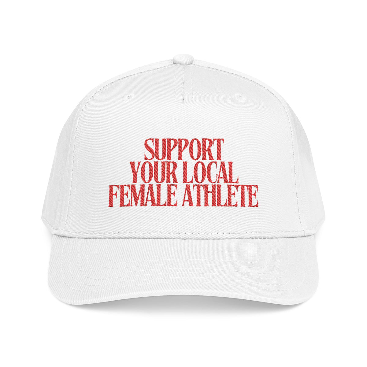 Support Your Local Female Athlete Baseball Hat