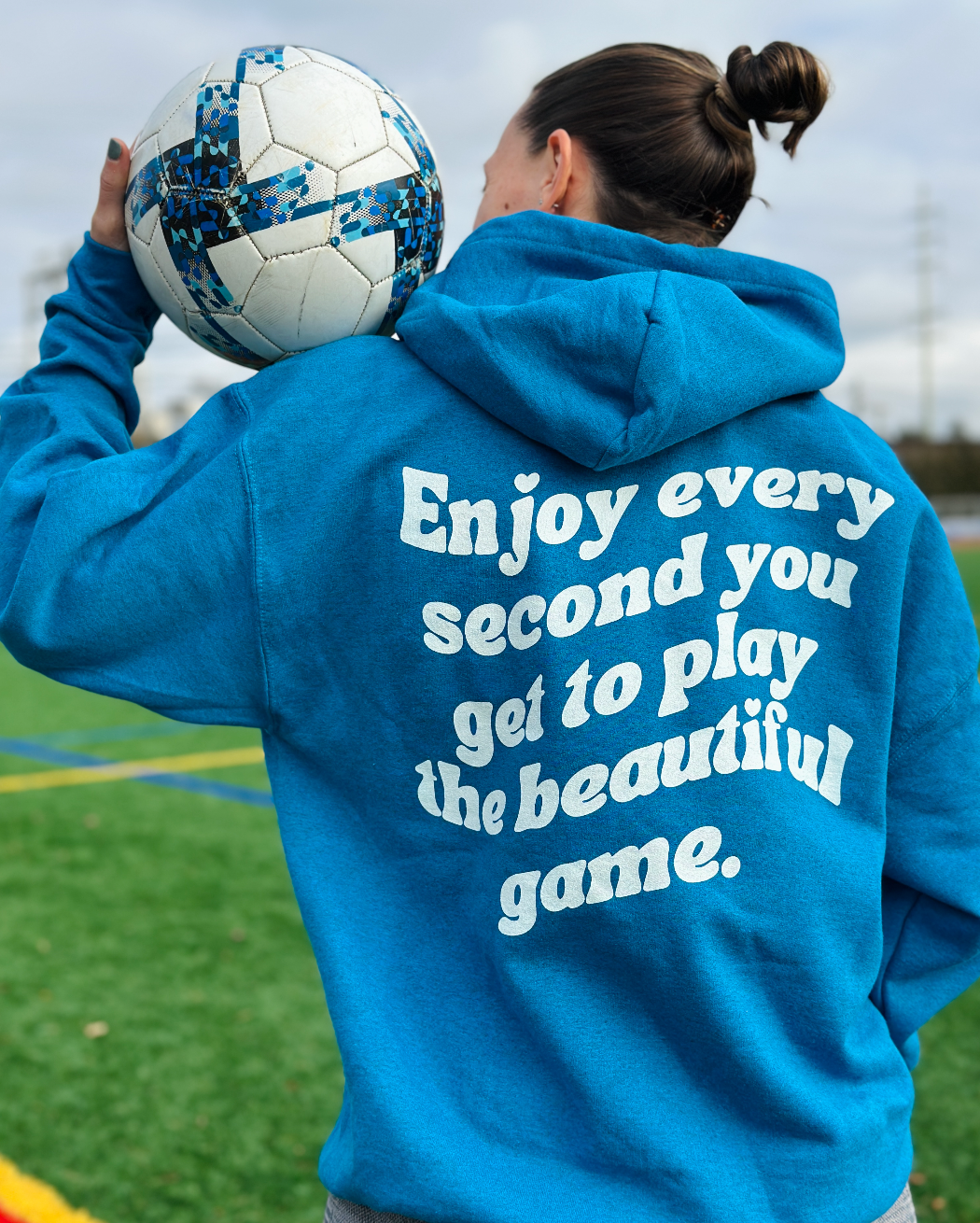 Enjoy Every Second Adult Hooded Sweatshirt