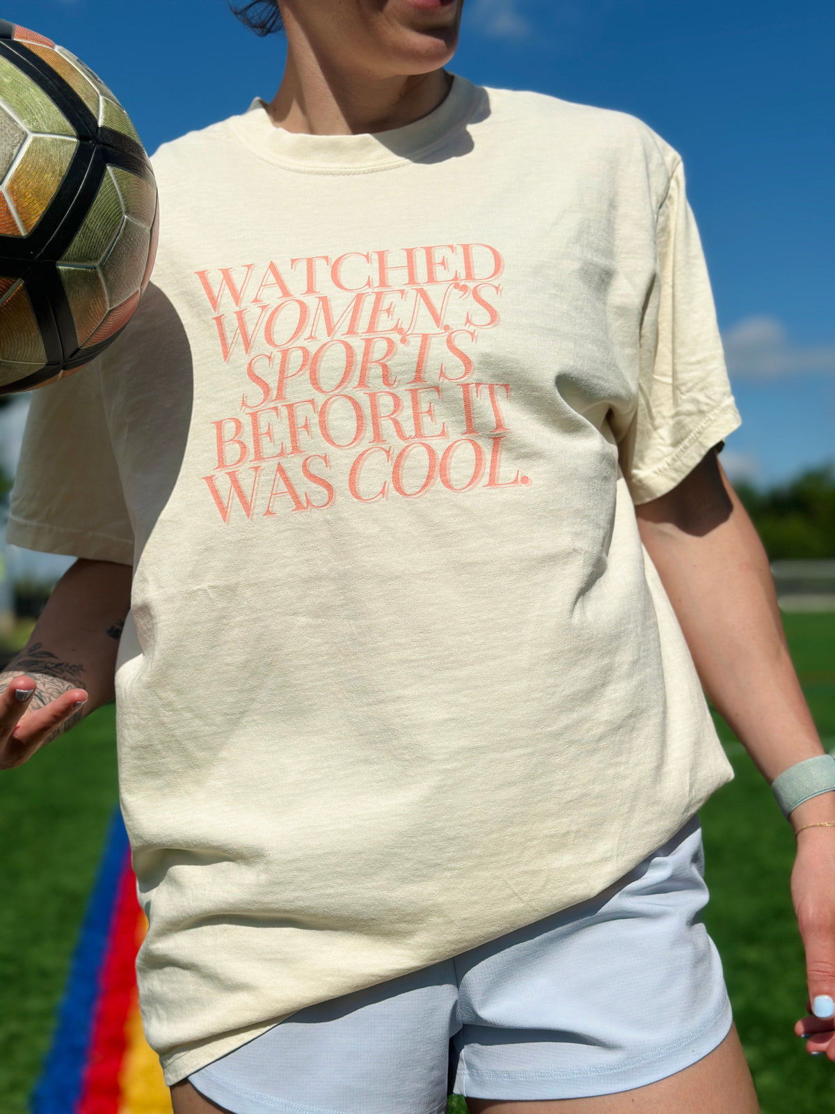 Watched Women's Sports Before It Was Cool Adult T-Shirt