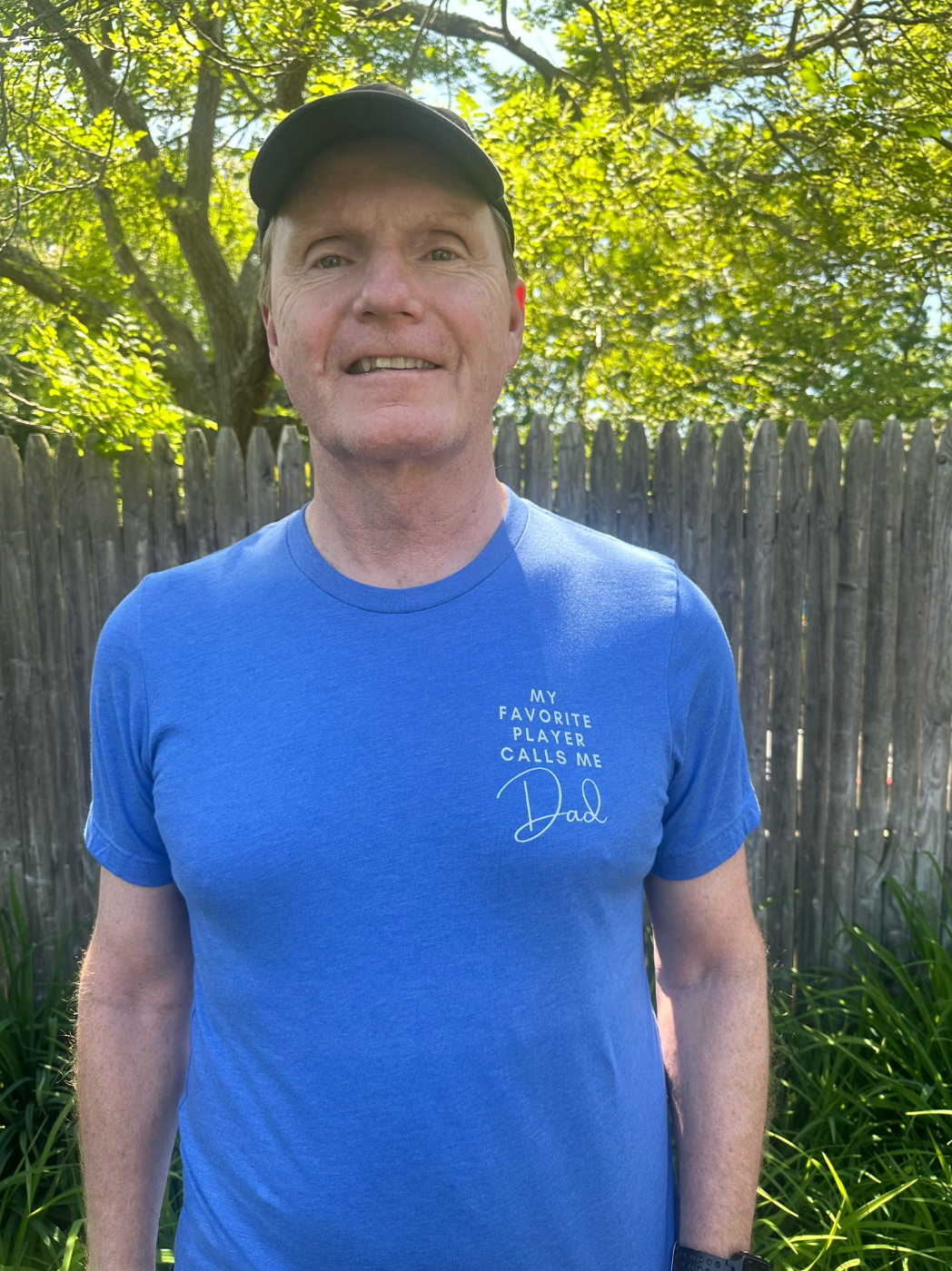 My Favorite Player Calls Me Dad Adult T-Shirt