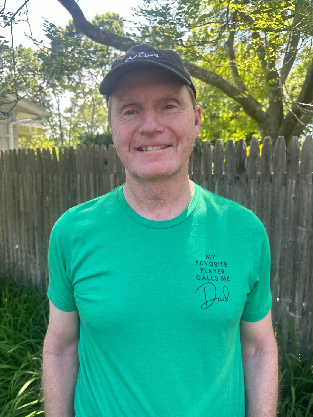 My Favorite Player Calls Me Dad Adult T-Shirt