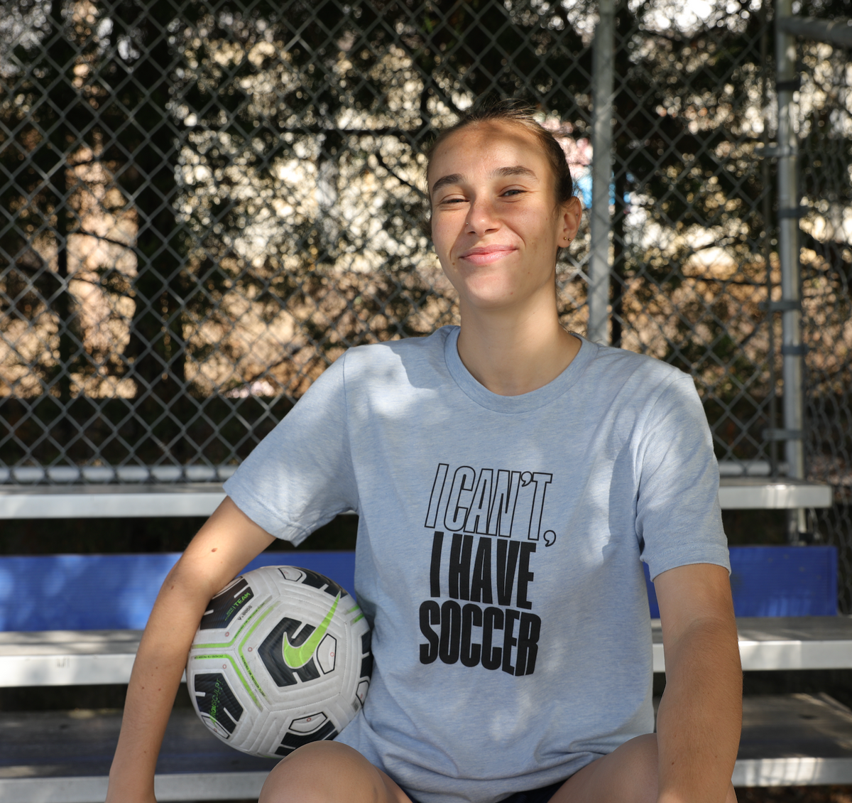 I Can't I Have Soccer Adult T-Shirt