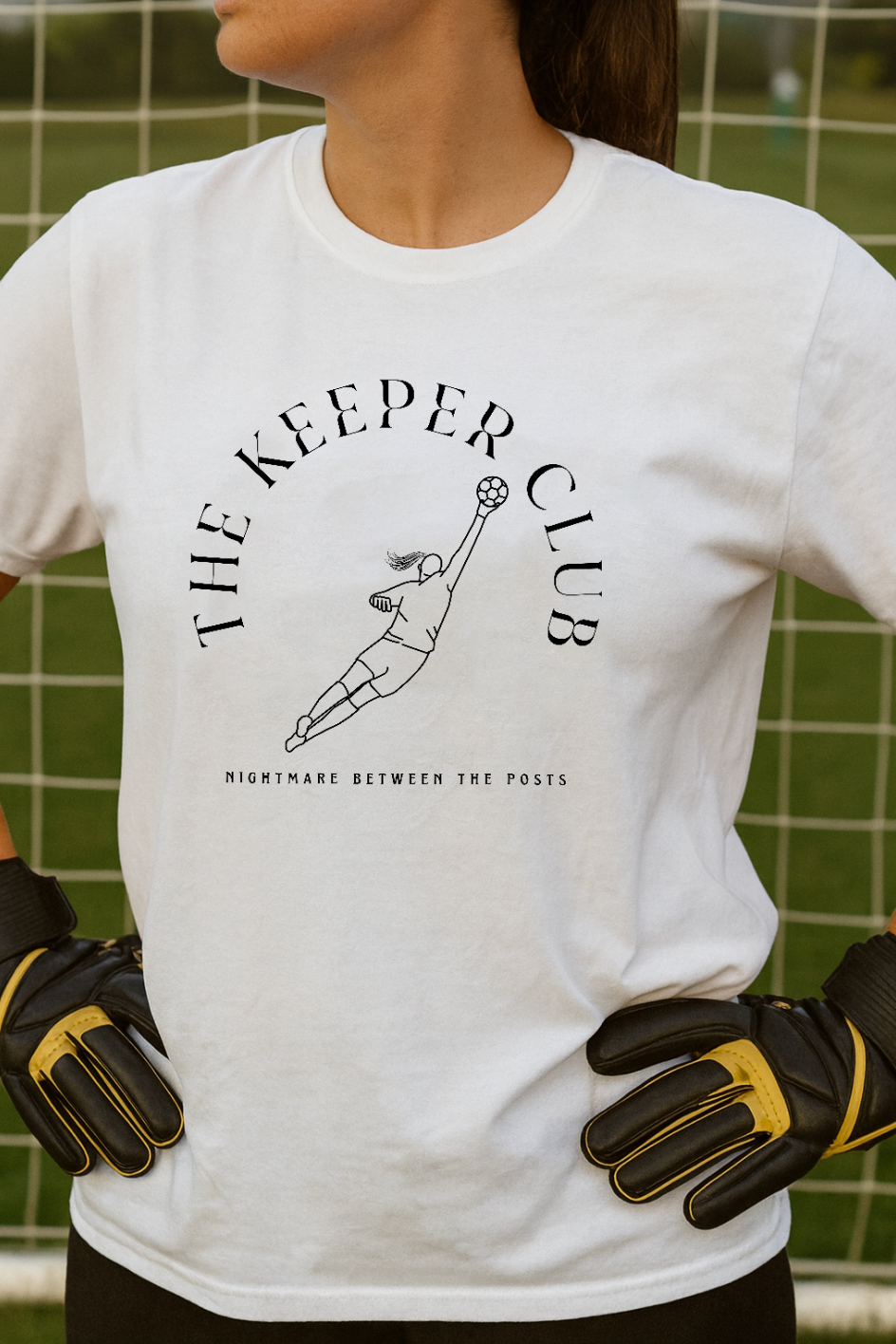 Nightmare Between The Posts Keeper T-Shirt