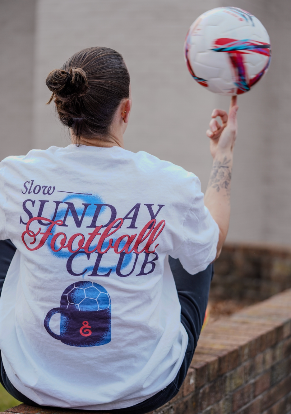 Slow Sunday Football Club Adult T-Shirt