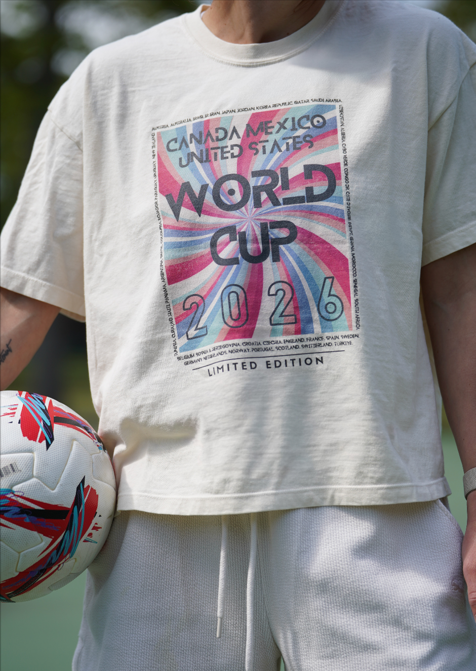 Limited Edition World Cup 2026 Women's Boxy Tee