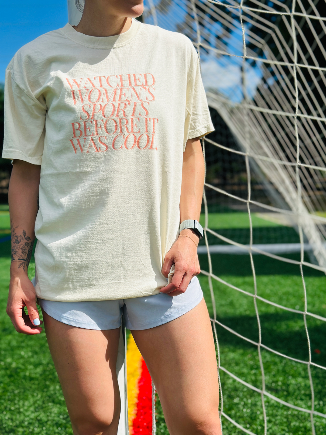 Watched Women's Sports Before It Was Cool Adult T-Shirt