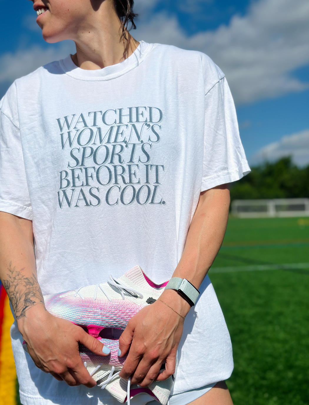 Watched Women's Sports Before It Was Cool Adult T-Shirt
