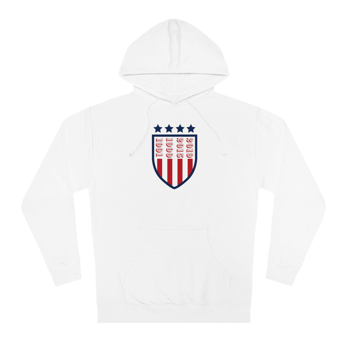 USWNT Champs Crest Adult Hooded Sweatshirt
