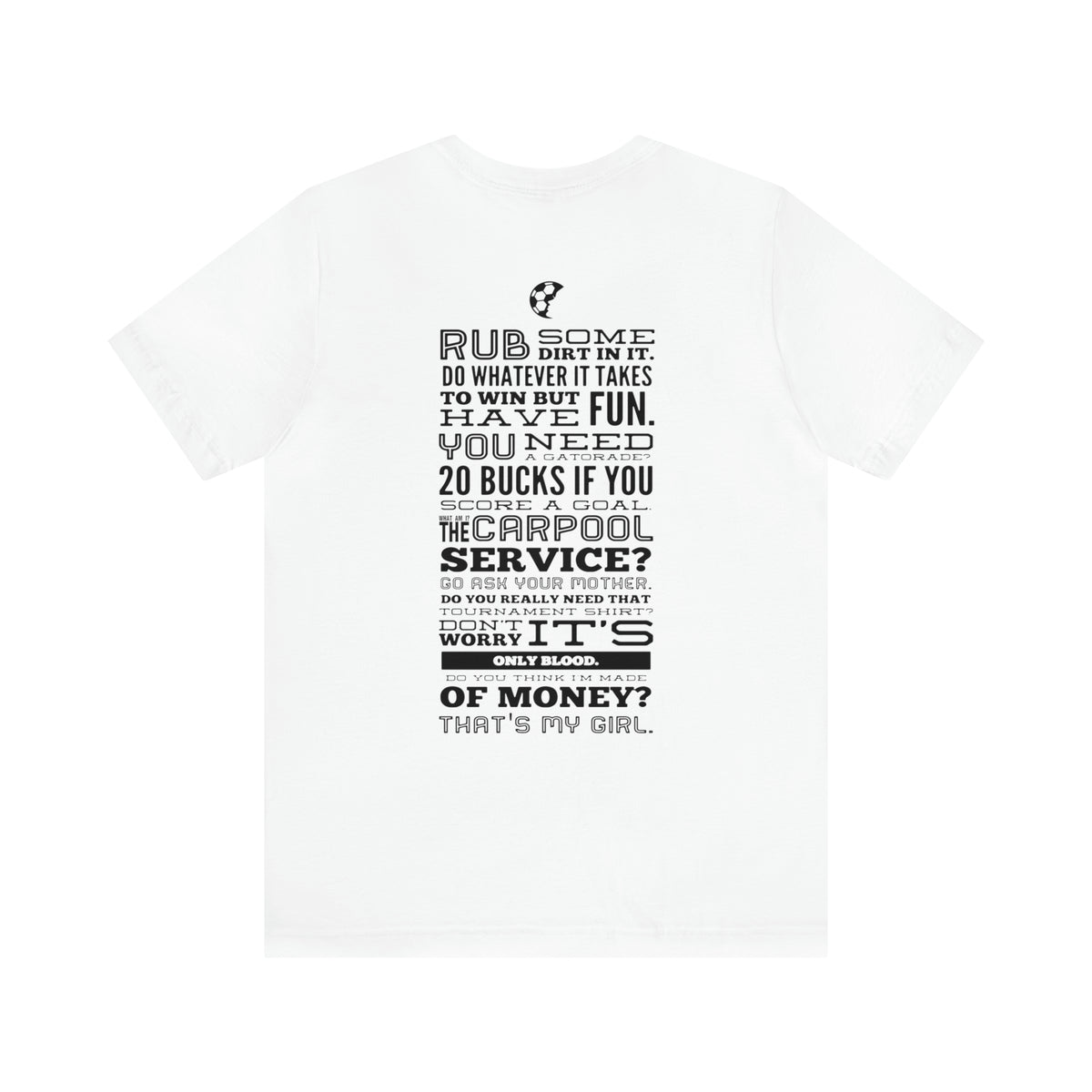 Soccer Dad Adult T-Shirt