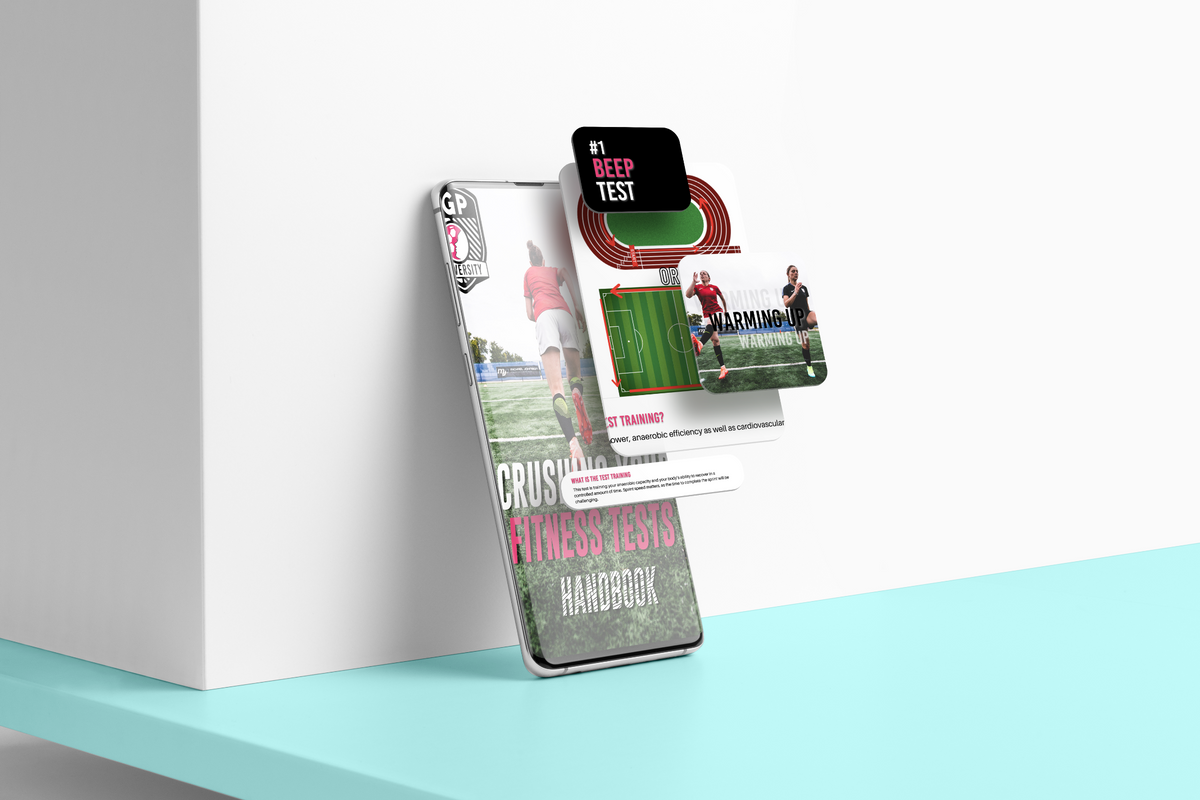 fitness test help book training beep test mile run